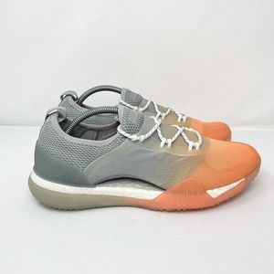 Women’s Adidas By Stella McCartney Pureboost XTr 3.0 Orange/gray Size‎ 9.5